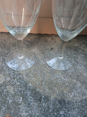 Set of 2 vintage Corona glasses from the 60s