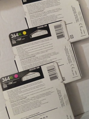 HP 364XL Color Ink Cartridges New, Pack of 3