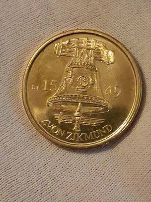 Prague commemorative medal used
