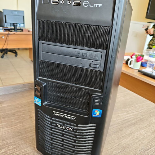 Turbo X computer tower used, Intel Core i5-2400, 8GB RAM, SSD 240GB