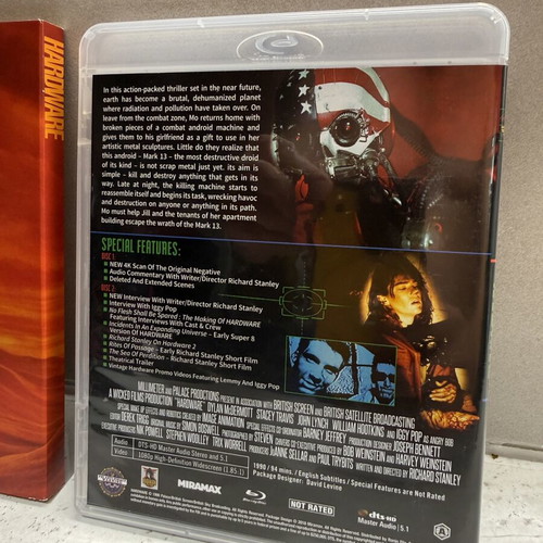 Hardware Blu-ray like new, region A, English subtitles