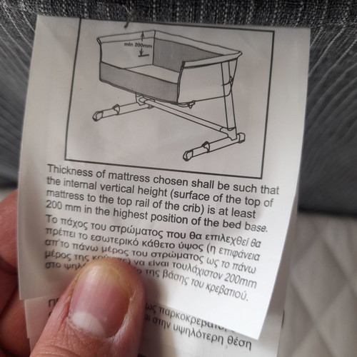 Bebe stars cradle and park and mattress