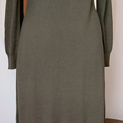 Combos knitwear dress used, green, size S