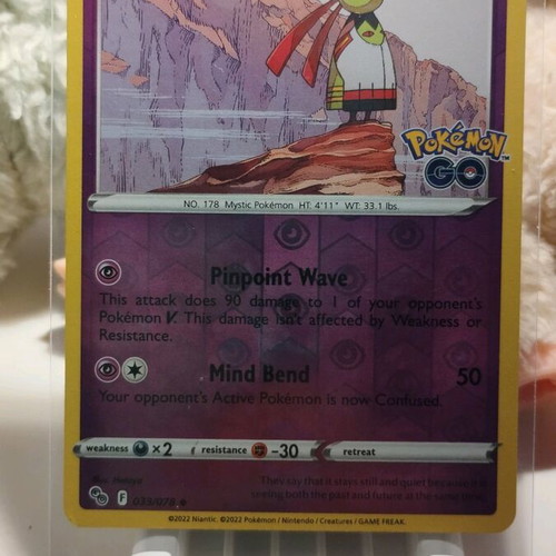 Pokemon Go cards new with Holo and Reverse Holo