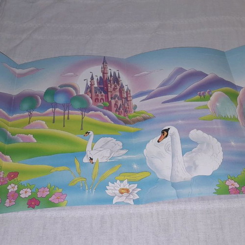 Barbie collectible insert Swan Lake with construction instructions new