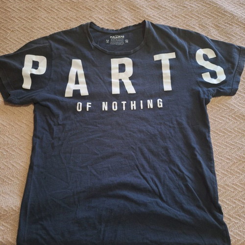 Black short-sleeve T-shirt Medium Pull & Bear like new