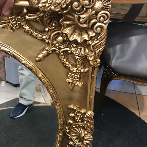 Carved handmade mirror new 80x68cm unique