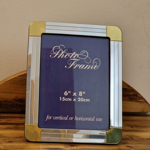 Metal photo frame 15x20 cm