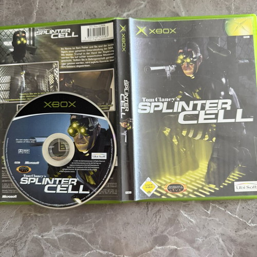 Tom Clancy’s Splinter Cell Xbox PAL Edition used
