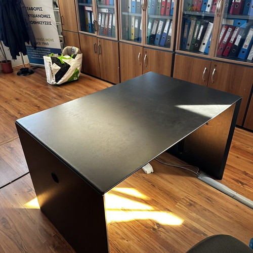 Meeting Table and 3 Desks used, including a large corner desk