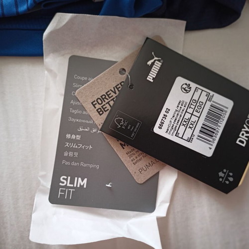 Μπλουζάκι Puma καινούριο, μέγεθος XXL, μπλε