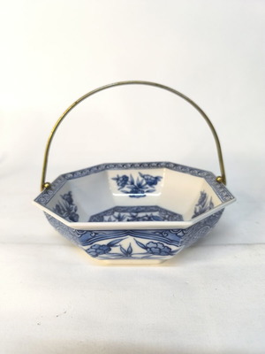 Vintage St Michael Marks Octagonal Serving Bowl like new