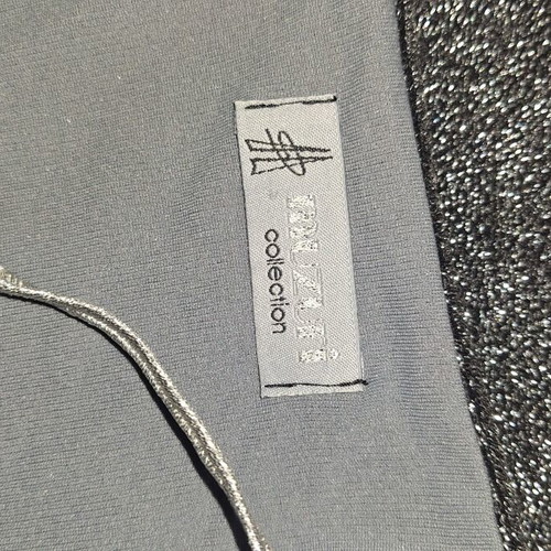Top black and silver used, size S with lining