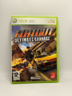 Flatout Ultimate Carnage Xbox 360 used game