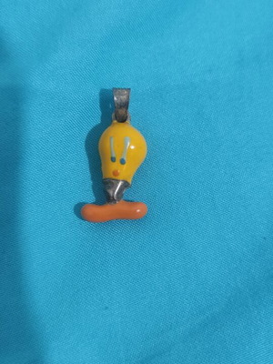Tweety Pendant Silver 925 like new