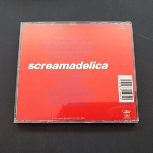 Primal Scream Screamadelica CD used, electronic genre