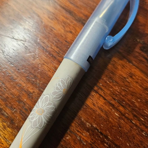 Inoxcrome pen with blue ink new