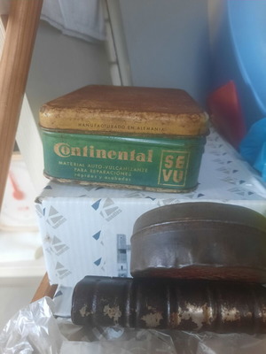 Three old boxes including Ottoman-era nickel-plated tobacco box