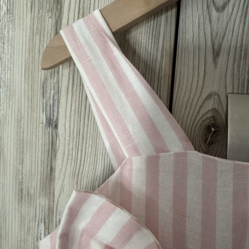 Lapin House dress new, beige and pink, size 128 cm for 8 years