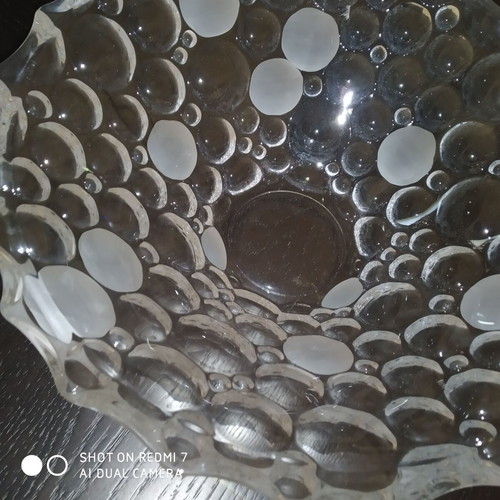 Crystal bowl coup 30 cm new
