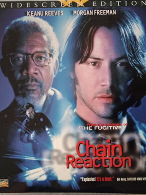 Chain Reaction LaserDisc like new, science fiction