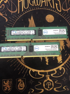 Dell RAM μεταχειρισμένη 2x4GB, συνολικά 8GB