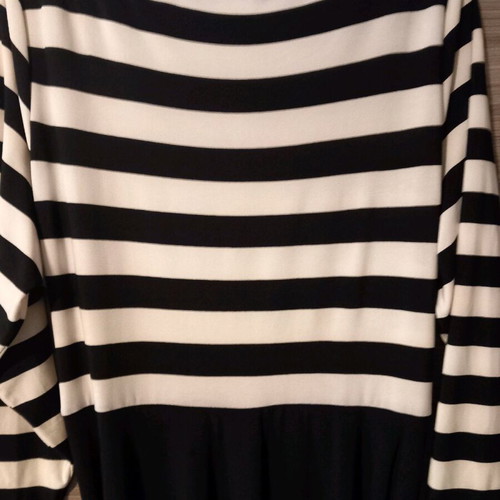 Marks & Spencer dress like new, striped with belt, size UK 20