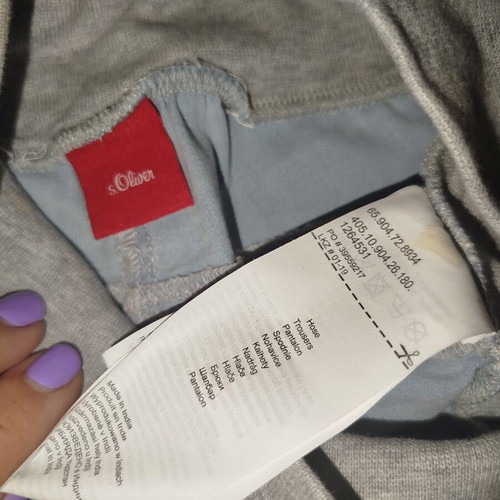 s.Oliver Baby Denim Shorts like new, size 80cm 9-12 months