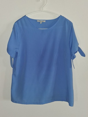 Blouse blue shade, like new, size L