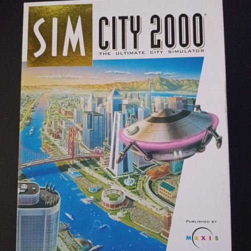 Sim City 2000 Big Box PC used, box only