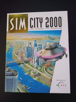 Sim City 2000 Big Box PC used, box only
