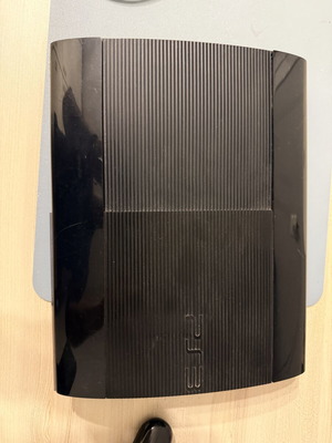 PS3 Super Slim 500GB console, black