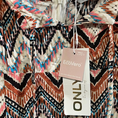 Only Onlnova Life Strap Alexa Dress aop new, colorful