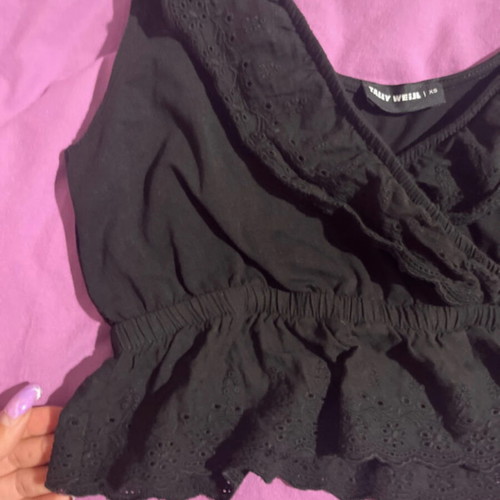 Black top new, size XS