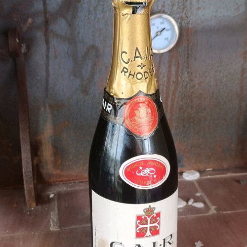 Collectible CAIR Rhodes Demi Sec vintage bottle 1980s new