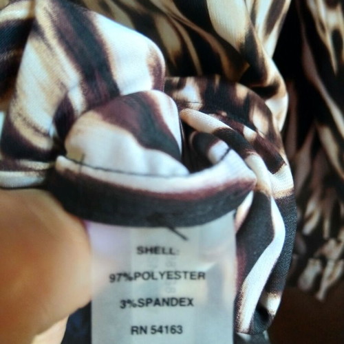 Calvin Klein women's blouse new, size S/M, beige-brown
