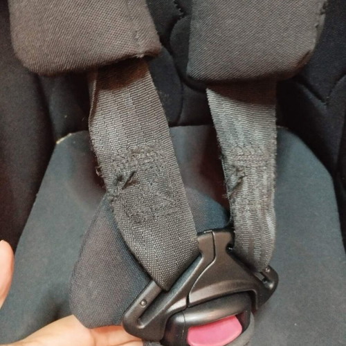Concord car seat used, sturdy feeding chair