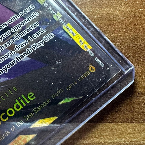 OnePiece Secret Rare Card Crocodile OP14-120 V.1 new