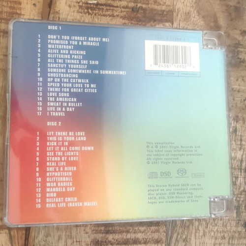 Cd The Best Of Simple Minds SACD like new, electronic