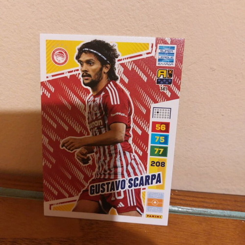 Panini Gustavo Scarpa Olympiakos card without damage