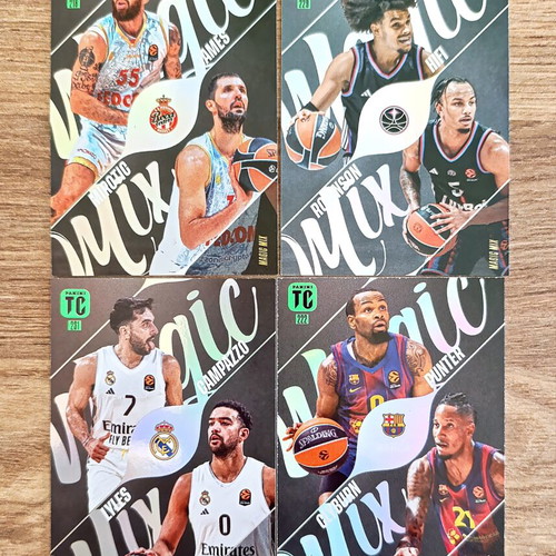 Panini Top Class Euroleague card bundle Magic Mix new