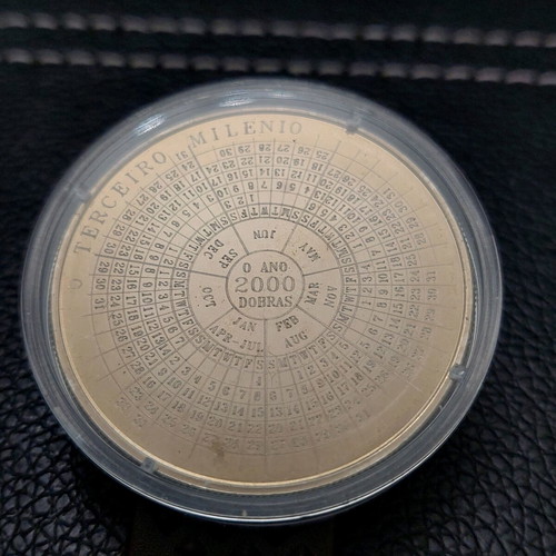 Saint Thomas Coin Proof Like new, 2000 Dobras