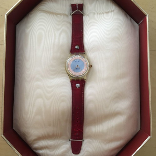 Swatch GZ127 Louis XIV Sun King Versailles women's watch used, collectible