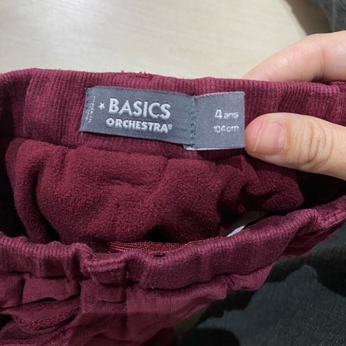 Orchestra Pants 4 Years Like New, Red