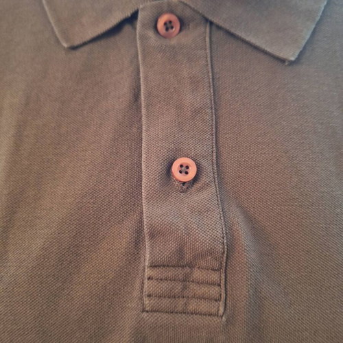 Navy & Green long-sleeve shirt like new, olive color, size M
