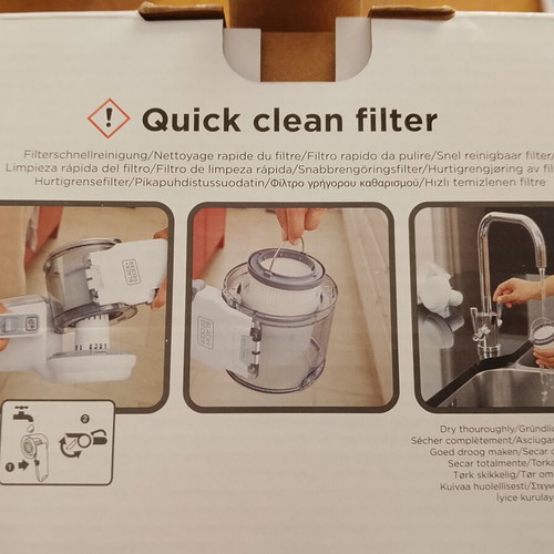Black and Decker Car Vacuum Cleaner new