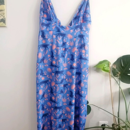 Chaton long dress like new, multicolor, size L