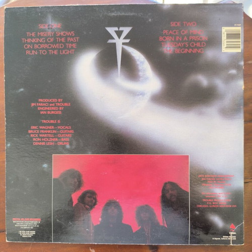 Trouble Run To The Light LP vinyl record like new