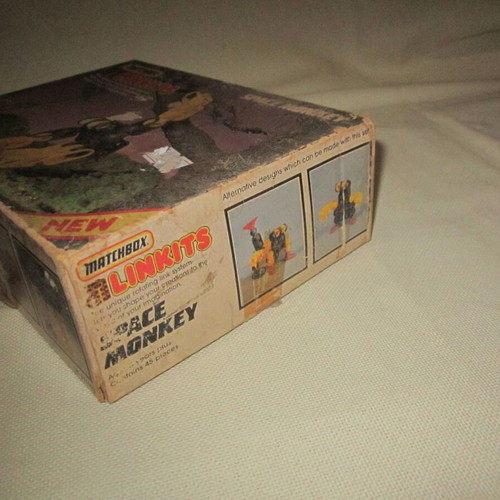 Vintage Matchbox Linkits Space Monkey 1980s toy used