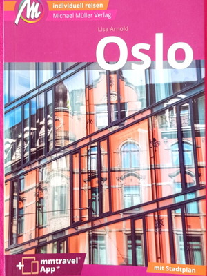 Oslo city travel guide in German, new condition